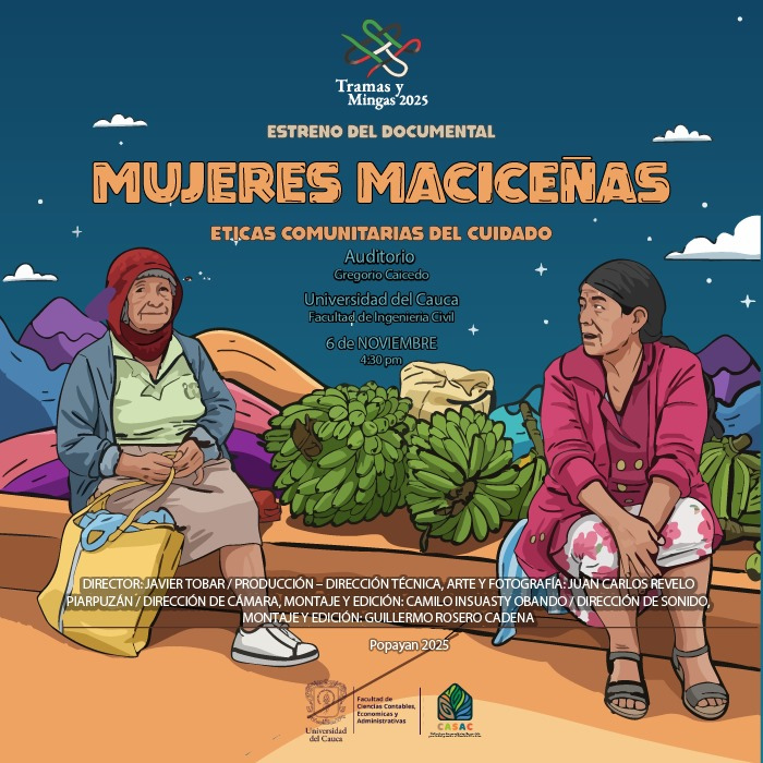 Estreno del documental Mujeres maciceñas: éticas comunitarias del cuidado