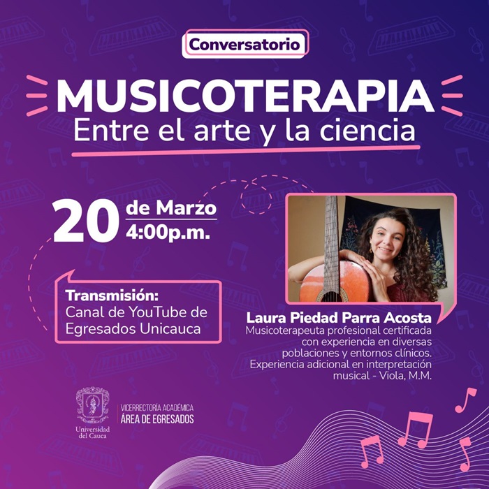 Conversatorio. Musicoterapia, entre el arte y la ciencia