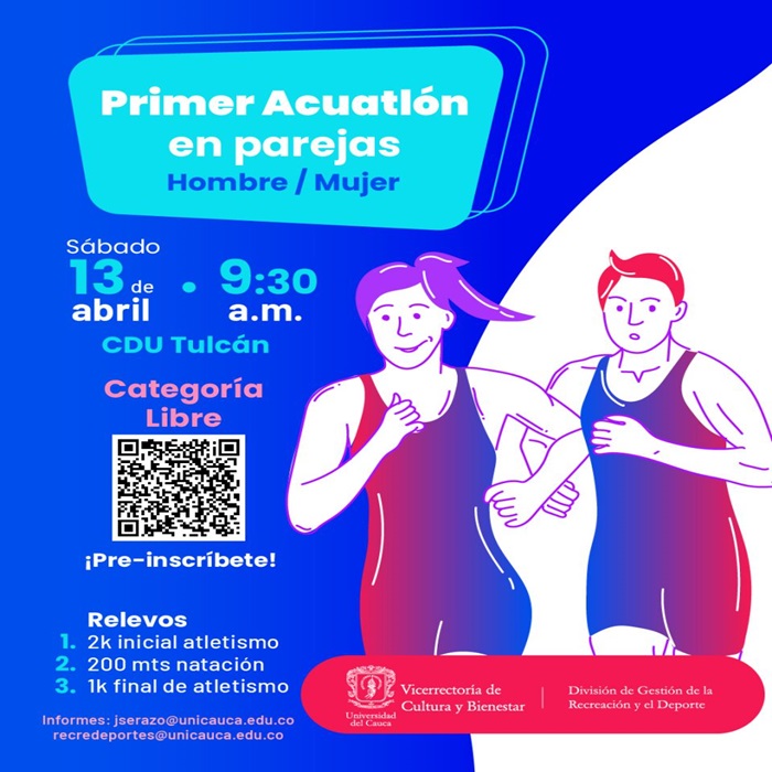 Primer Acuatlón en Parejas Hombre / Mujer