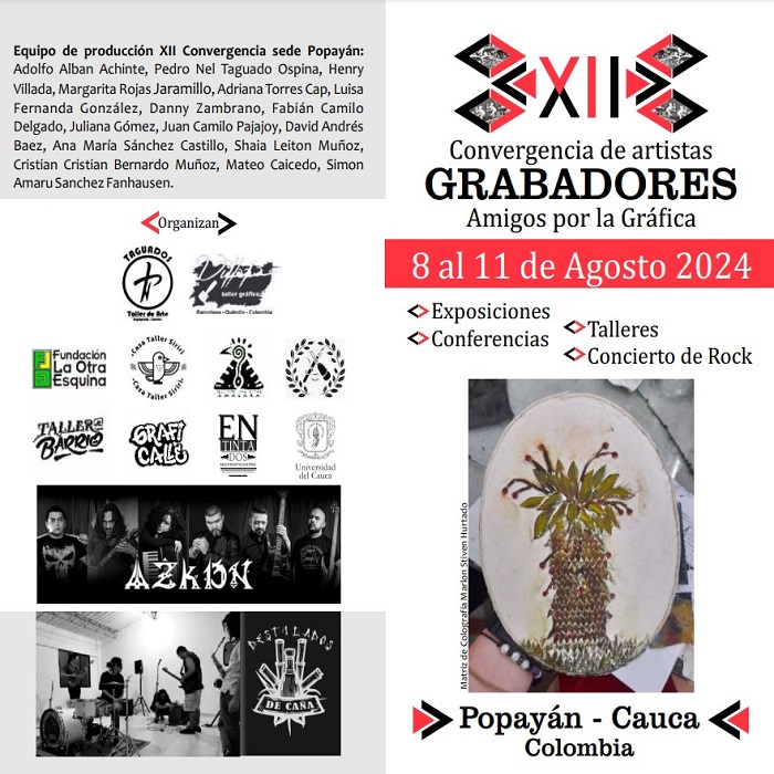 XII Convergencia de artistas grabadores Amigos por la Gráfica