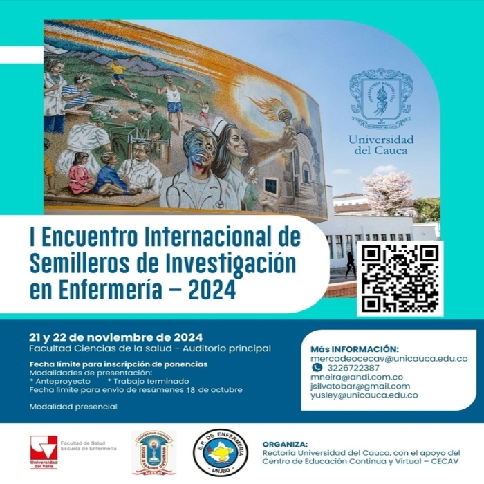 I Encuentro Internacional de Semilleros de Investigación en Enfermería - 2024