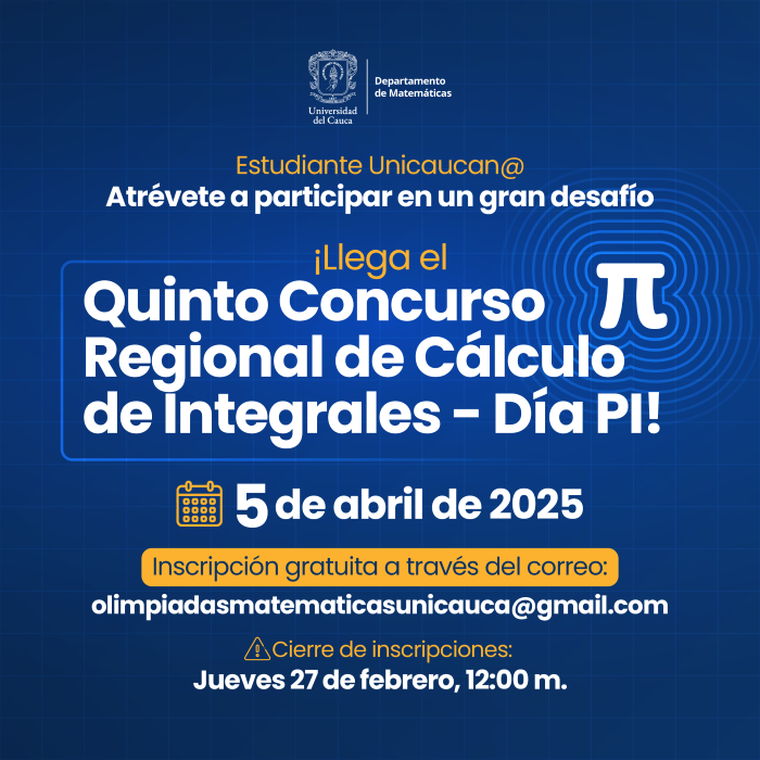 Quinto Concurso Regional de Cálculo de Integrales 