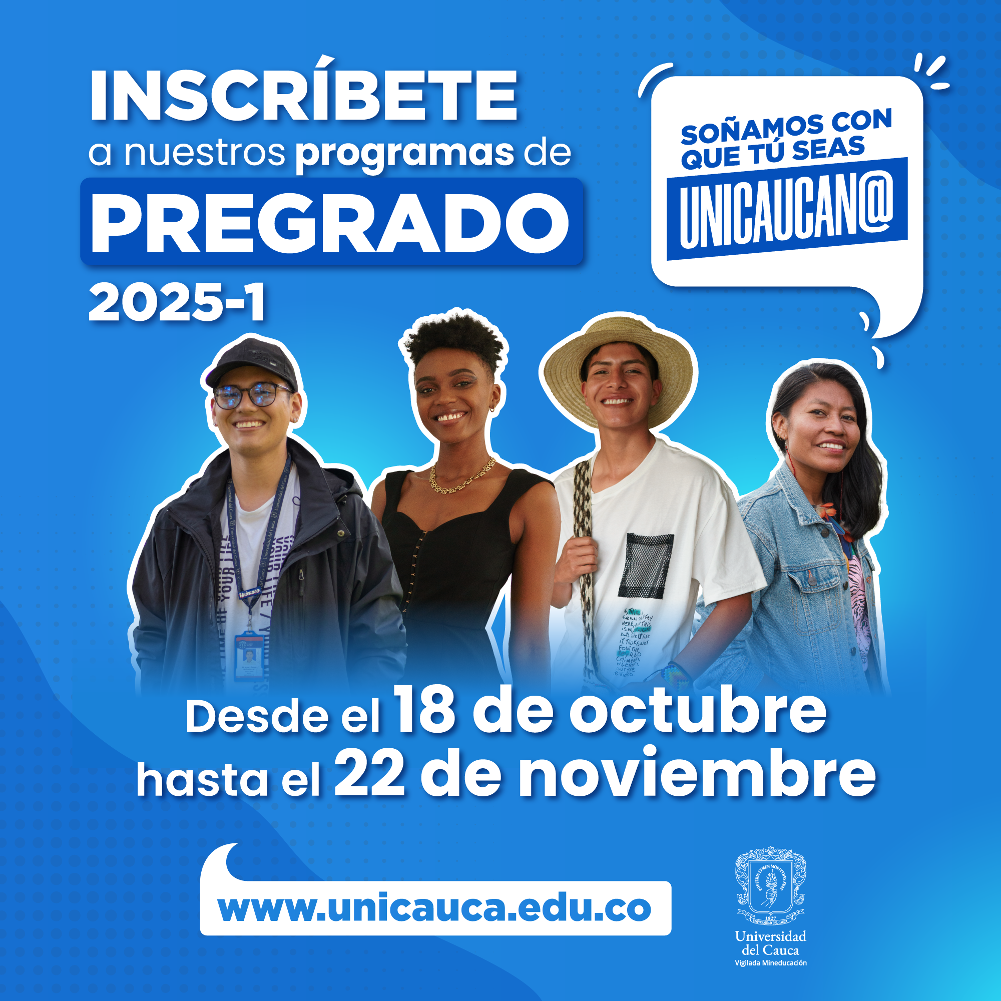 Imagen Inscripciones Unicauca I 2025