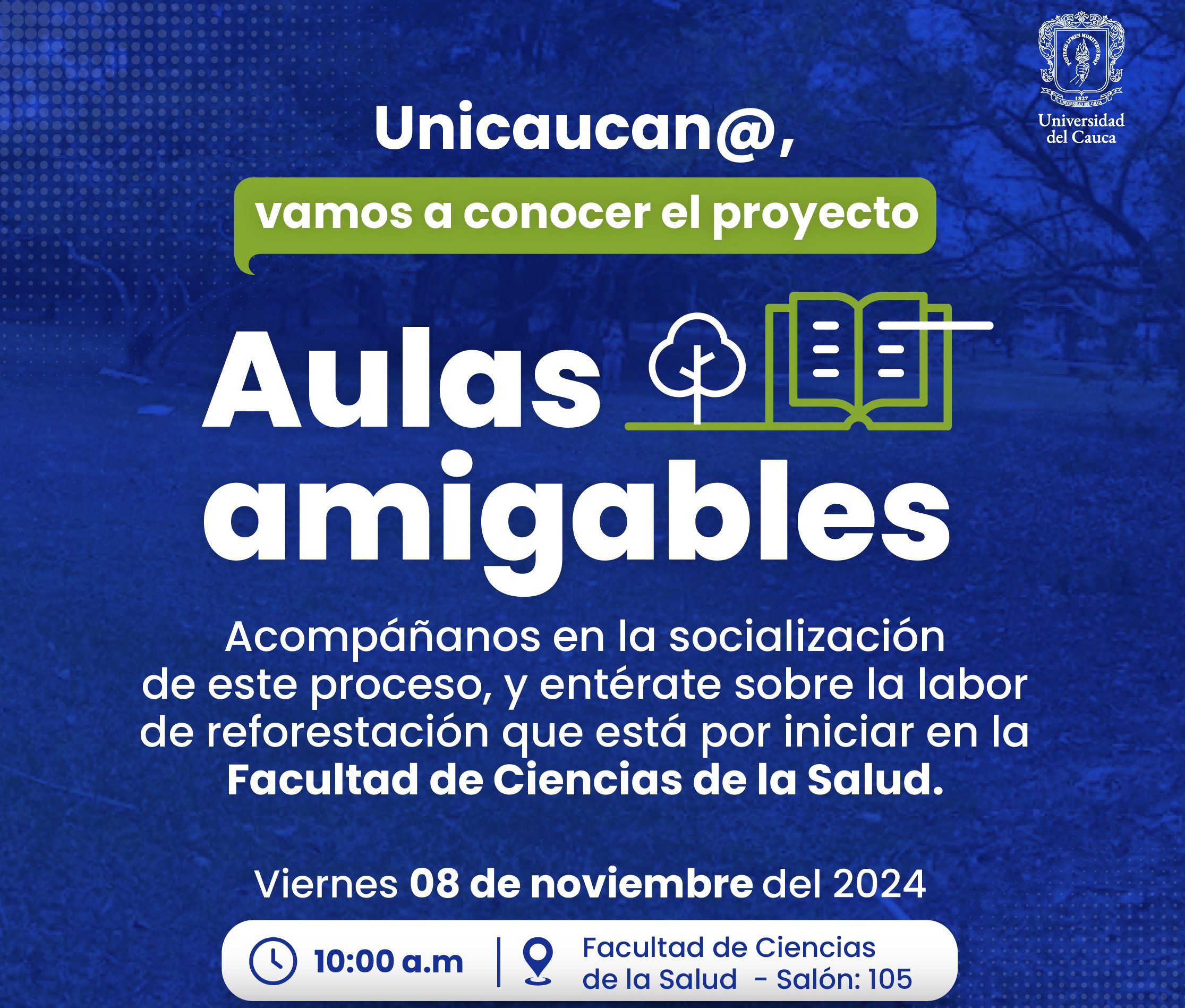 Imagen de proyecto de Aulas Amigables en la Facultad de Ciencias de la Salud