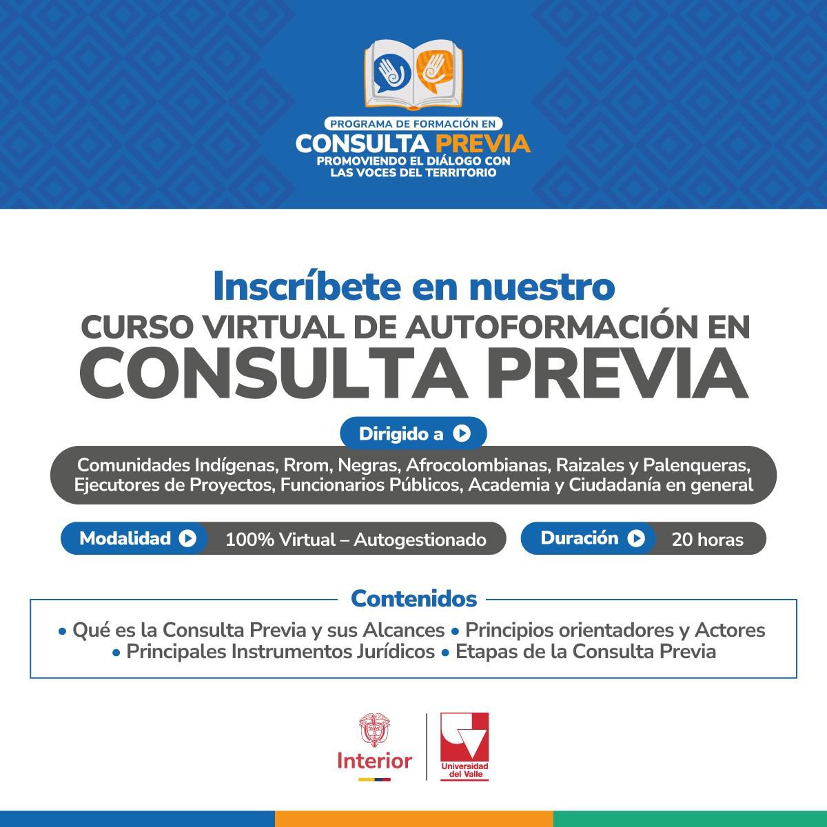 Imagen de Convocatoria Consulta Previa