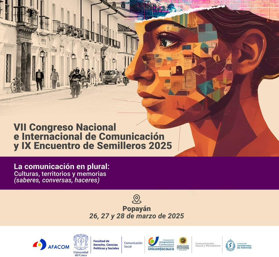 Imagen de VII Congreso Nacional e Internacional de Comunicación y IX Encuentro de Semilleros de Investigación, AFACOM 2025