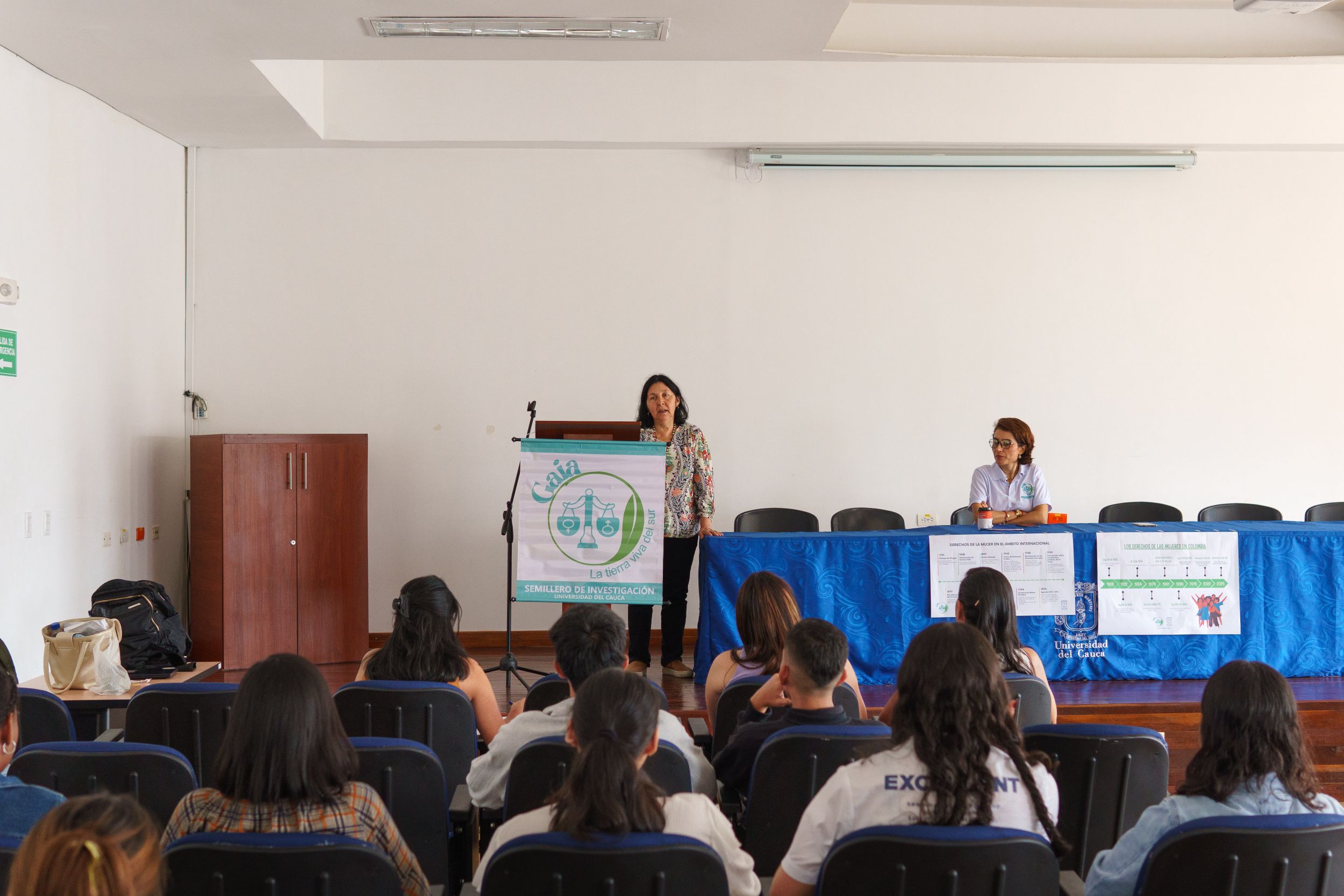 Imagen de semillero de investigación “Gaia, la tierra viva del sur” en la Facultad de Ciencias Humanas y Sociales